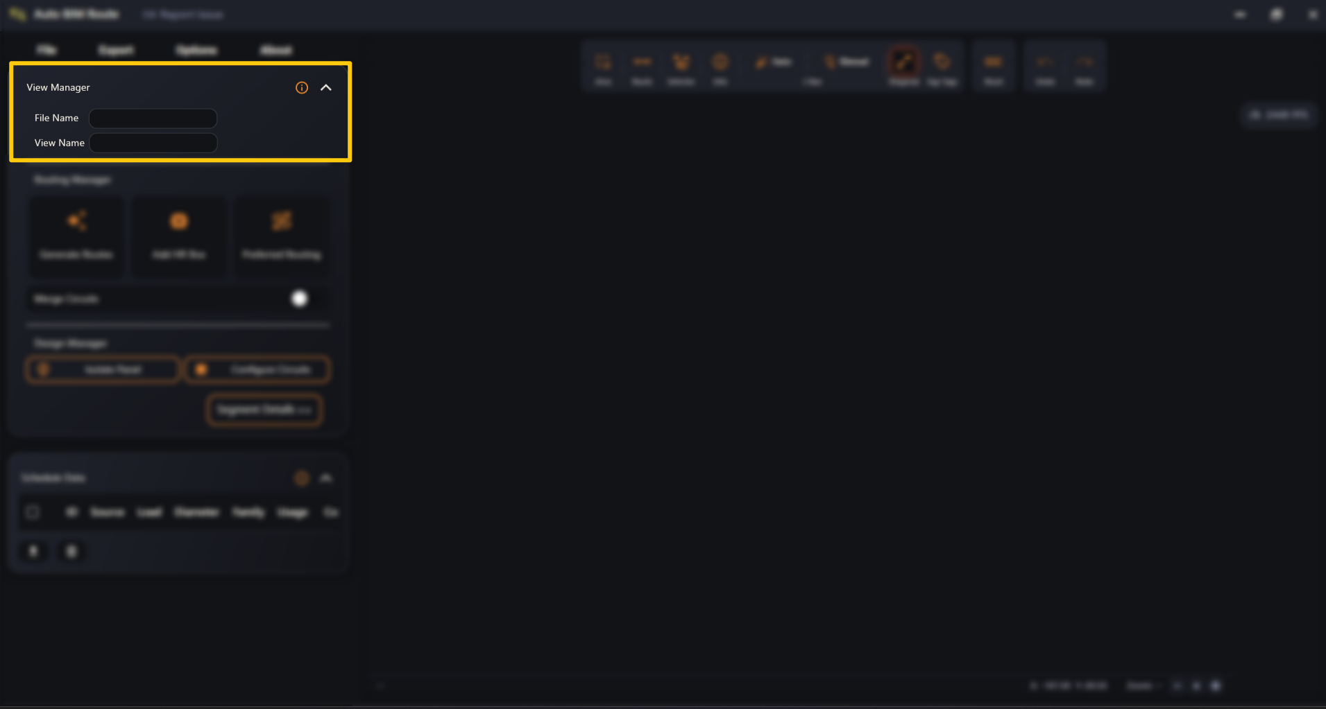 View Manager, highlighted in the main window
